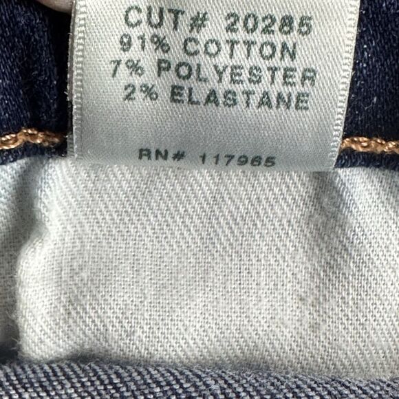 J Brand Jeans Womens 28 Blue Dark Vintage Wash Skinny Leg Stretch Denim Preppy - Picture 15 of 15